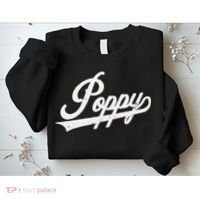 Poppy Retro Style Father’s day gift for Papa Grandpa Sweatshirt thumb 2