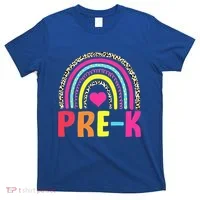 PreK Rainbow Squad Pre K Team Teacher T-Shirt thumb 0
