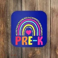 PreK Rainbow Squad Pre K Team Teacher Coaster thumb 0