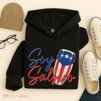 Puerto Rico Salsa Dancing Music Flag Caribbean Souvenir Hoodie thumb 4