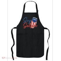 Puerto Rico Salsa Dancing Music Flag Caribbean Souvenir Apron thumb 0