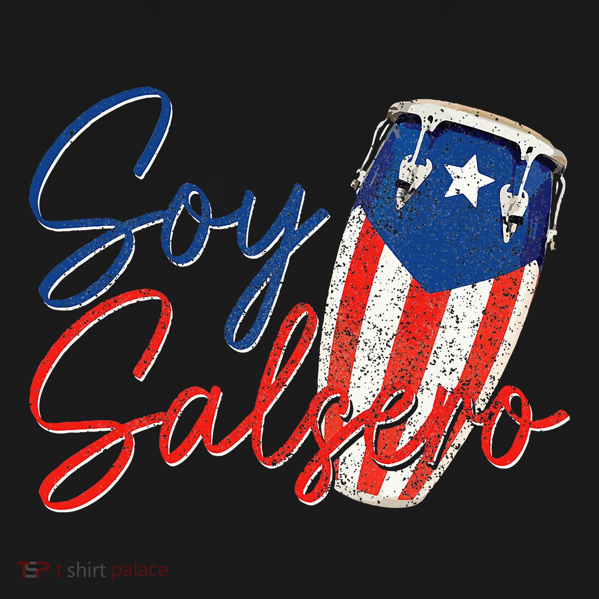 Puerto Rico Salsa Dancing Music Flag Caribbean Souvenir Women's Hoodie