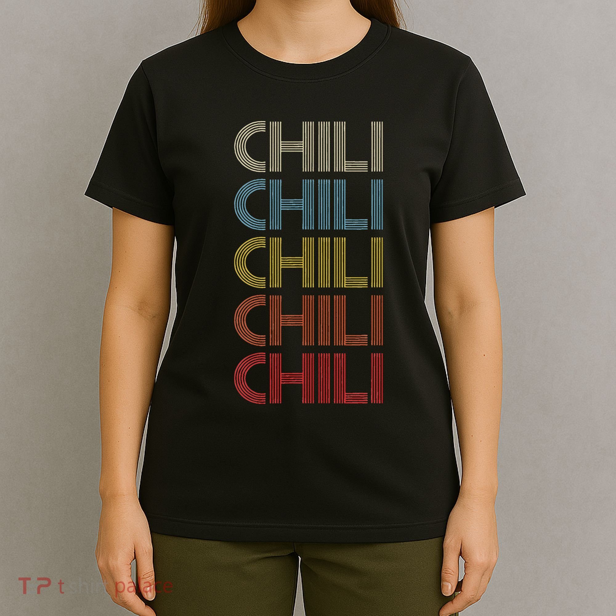 Pepper Retro Spicy Vintage Chili T-Shirt