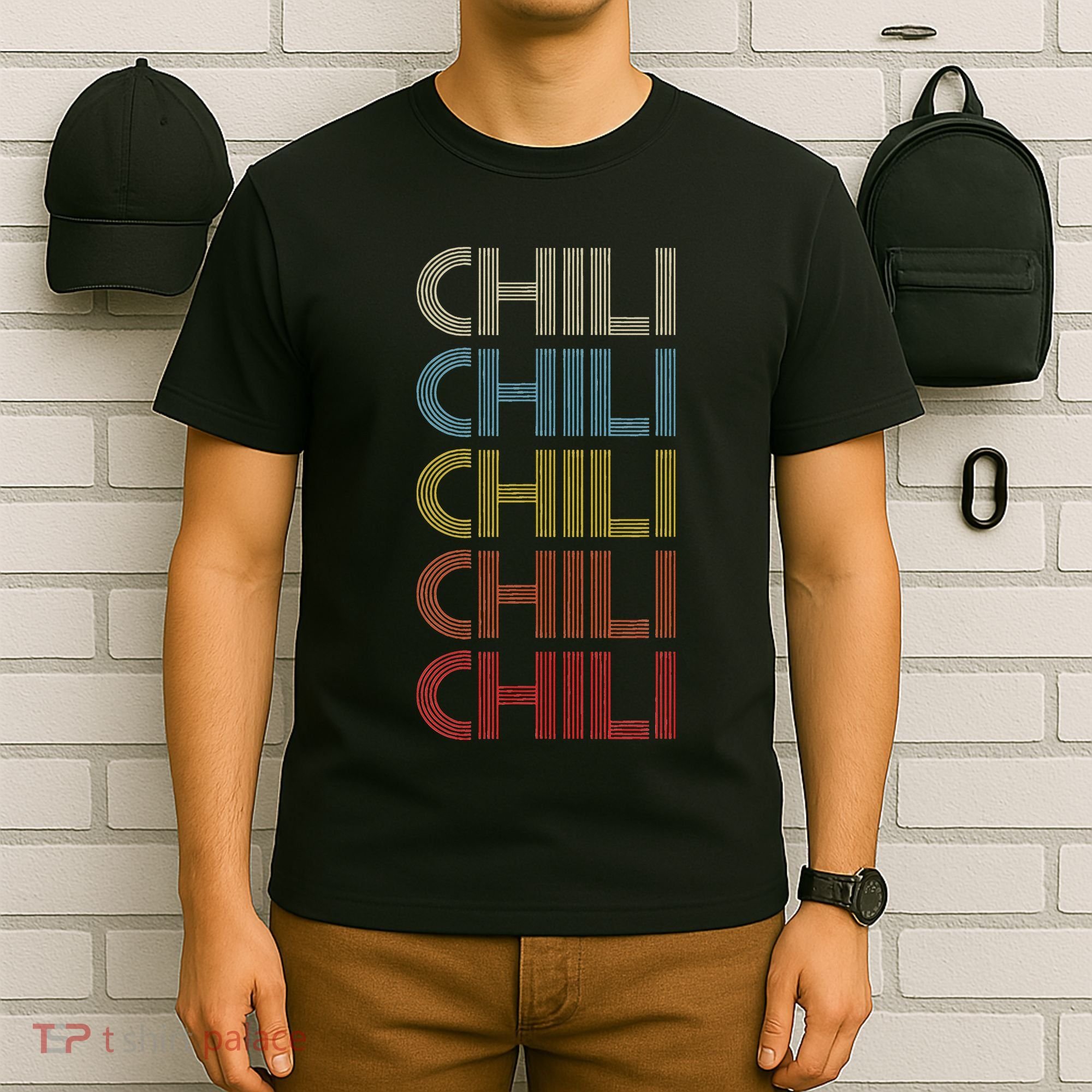 Pepper Retro Spicy Vintage Chili T-Shirt