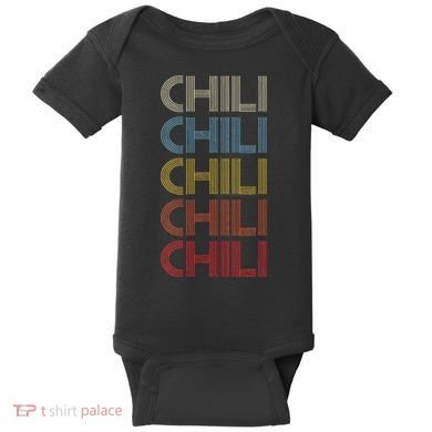 Pepper Retro Spicy Vintage Chili Baby Bodysuit