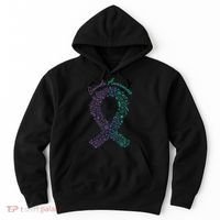 Purple Ribbon Suicide Prevention Awareness Hoodie thumb 0