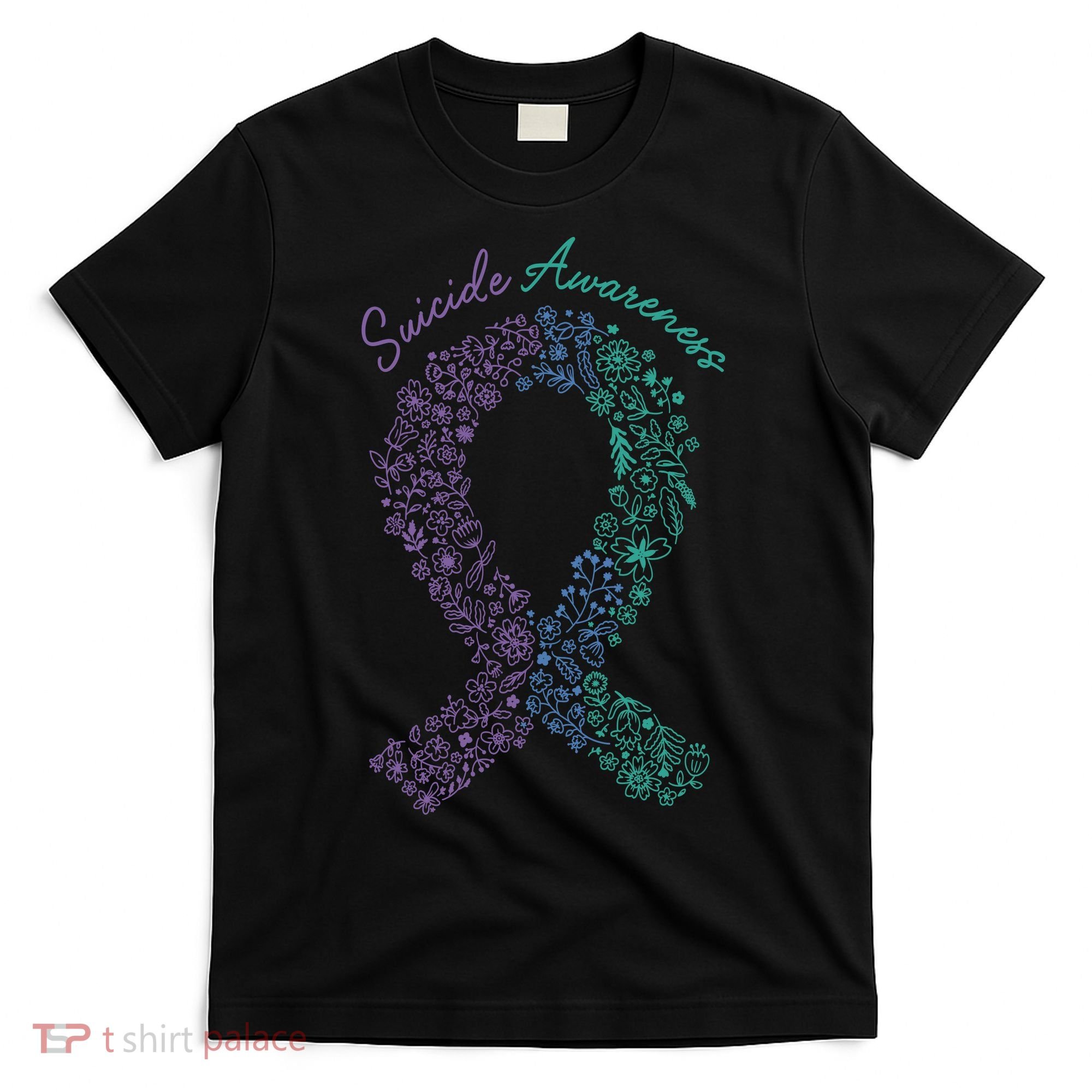 Purple Ribbon Suicide Prevention Awareness T-Shirt