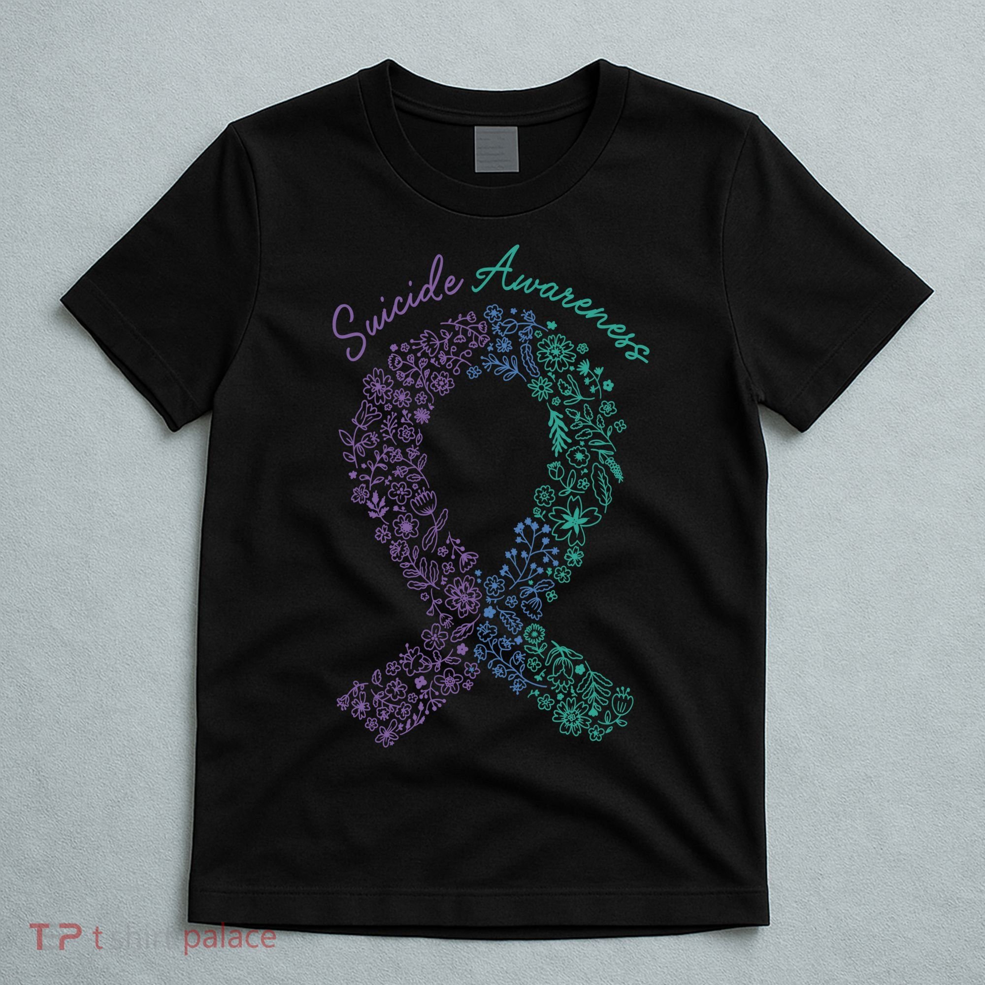 Purple Ribbon Suicide Prevention Awareness T-Shirt