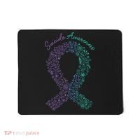 Purple Ribbon Suicide Prevention Awareness Mousepad thumb 0