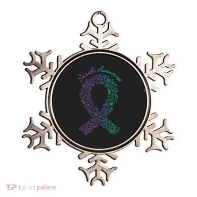 Purple Ribbon Suicide Prevention Awareness Ornament