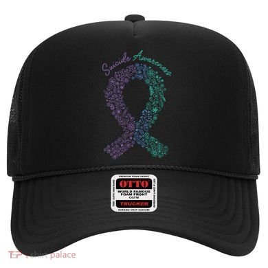 Purple Ribbon Suicide Prevention Awareness Hat