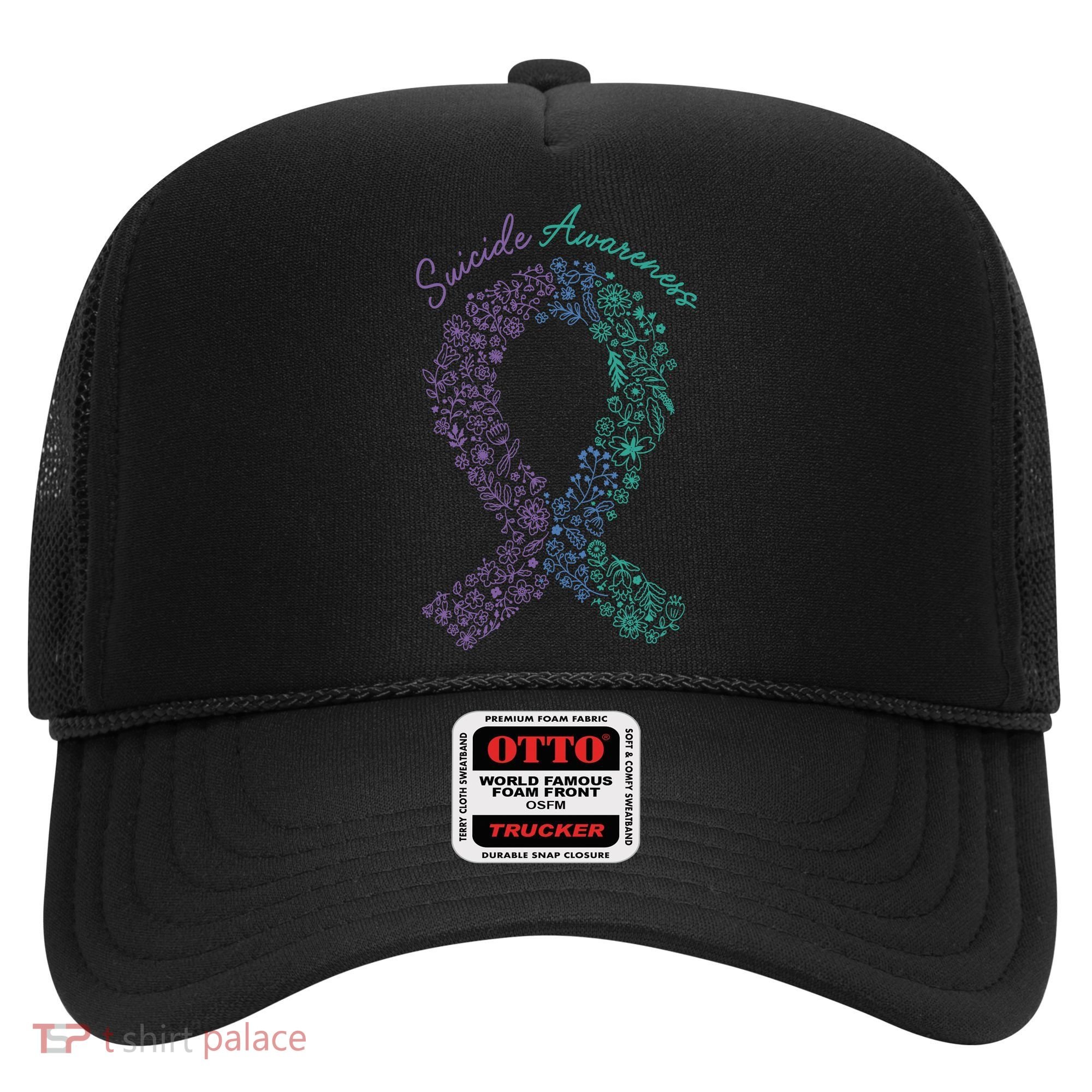 Purple Ribbon Suicide Prevention Awareness Hat