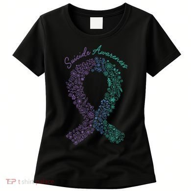 Purple Ribbon Suicide Prevention Awareness Women's T-Shirt