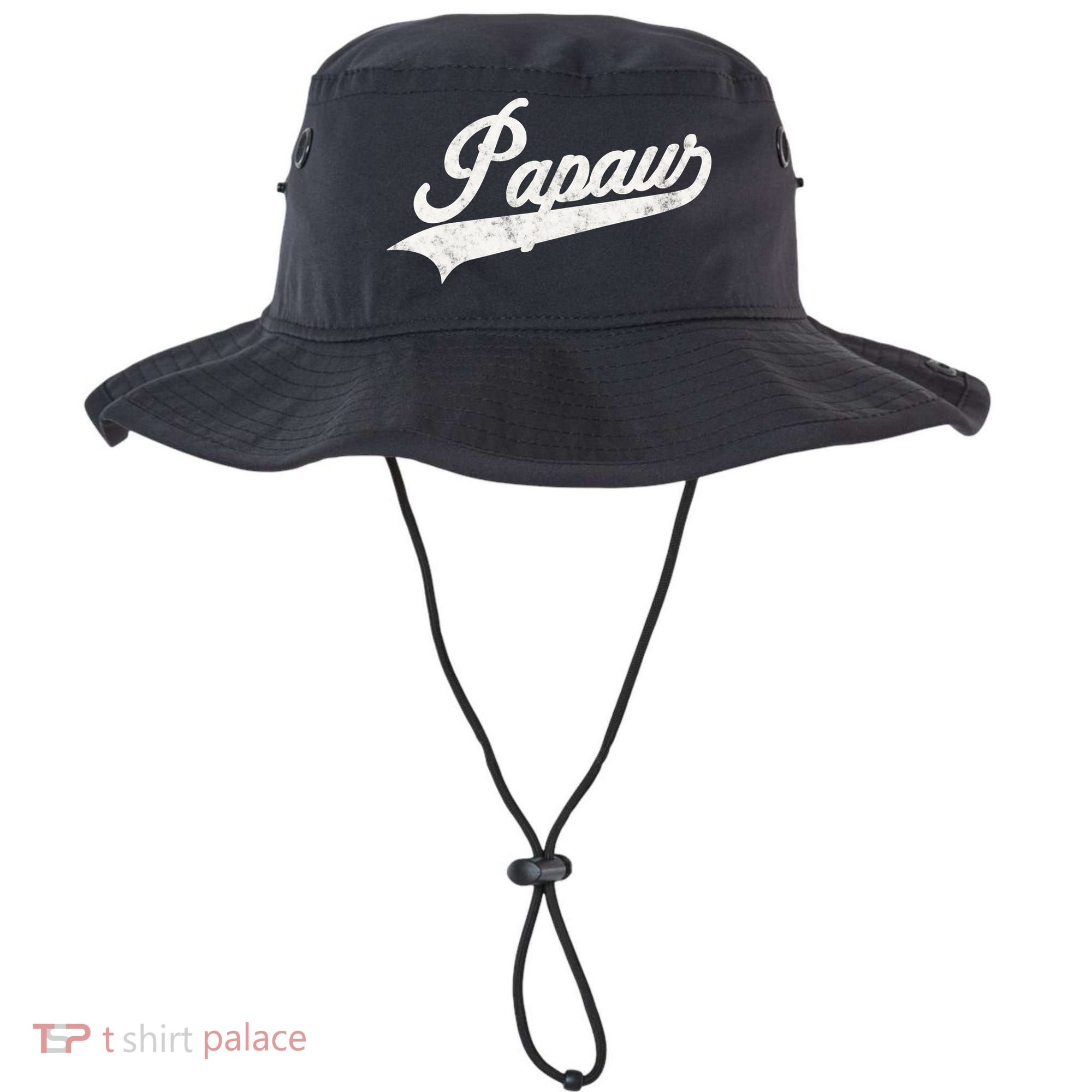 Papaw Retro Style Funny Father’S Day Gift For Dad Grandpa Gift Bucket Hat