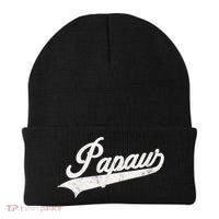 Papaw Retro Style Funny Father’S Day Gift For Dad Grandpa Gift Beanie thumb 0
