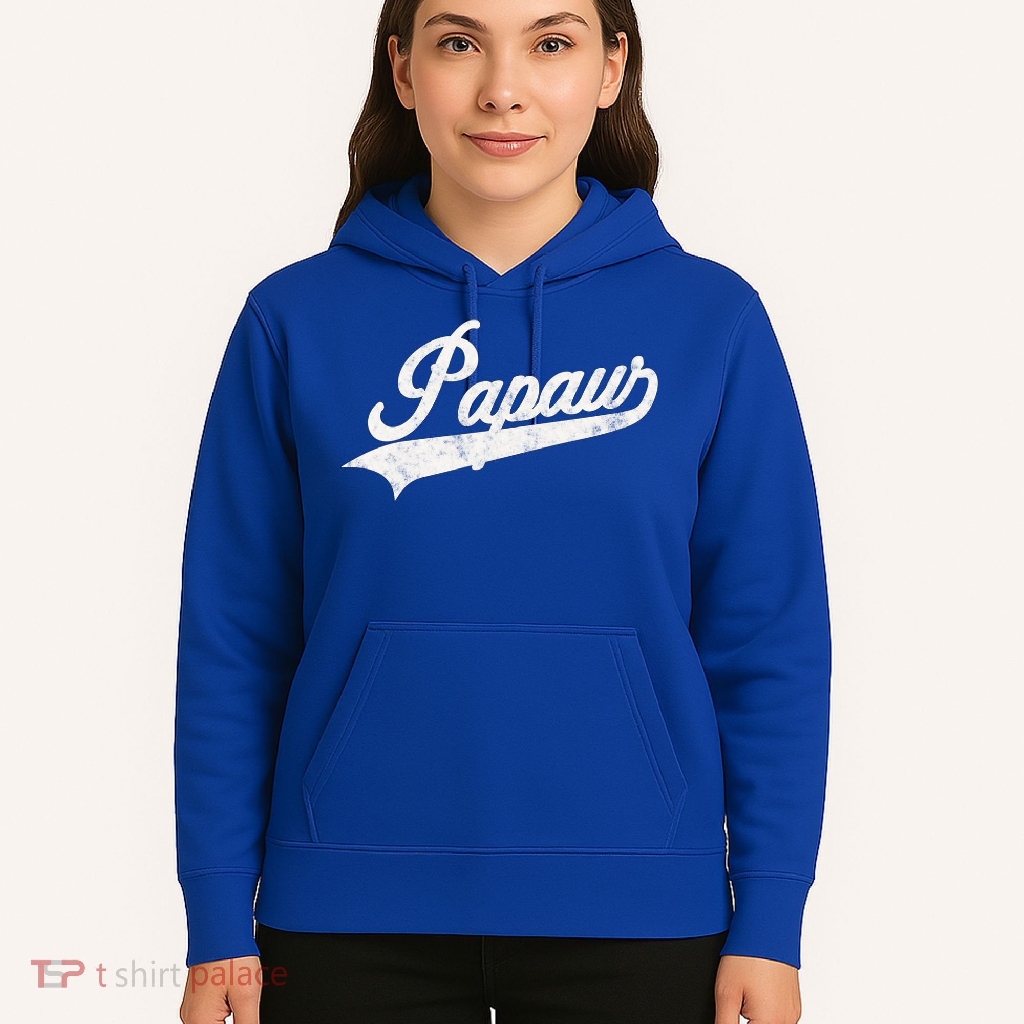 Papaw Retro Style Funny Father’S Day Gift For Dad Grandpa Gift Hoodie