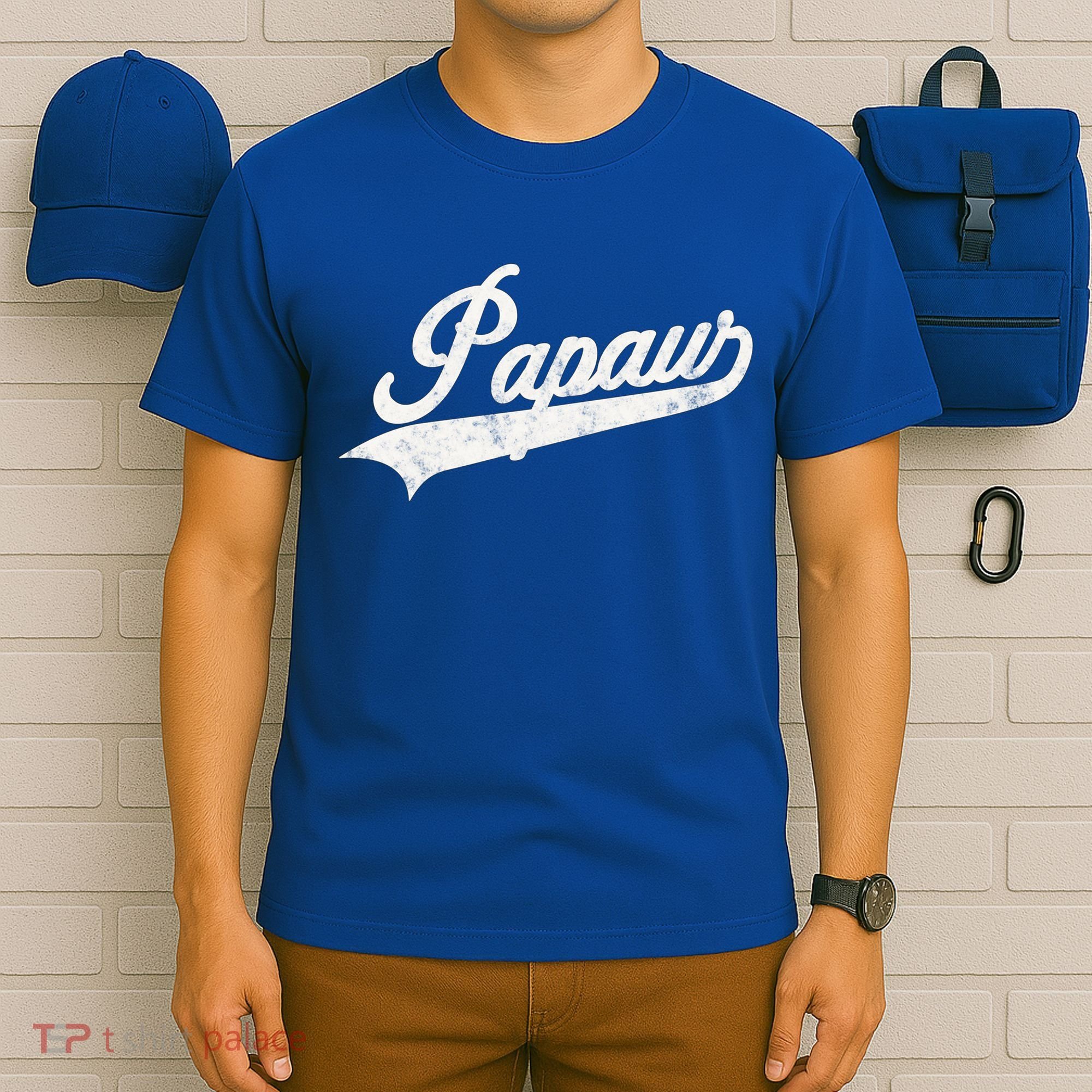 Papaw Retro Style Funny Father’S Day Gift For Dad Grandpa Gift T-Shirt