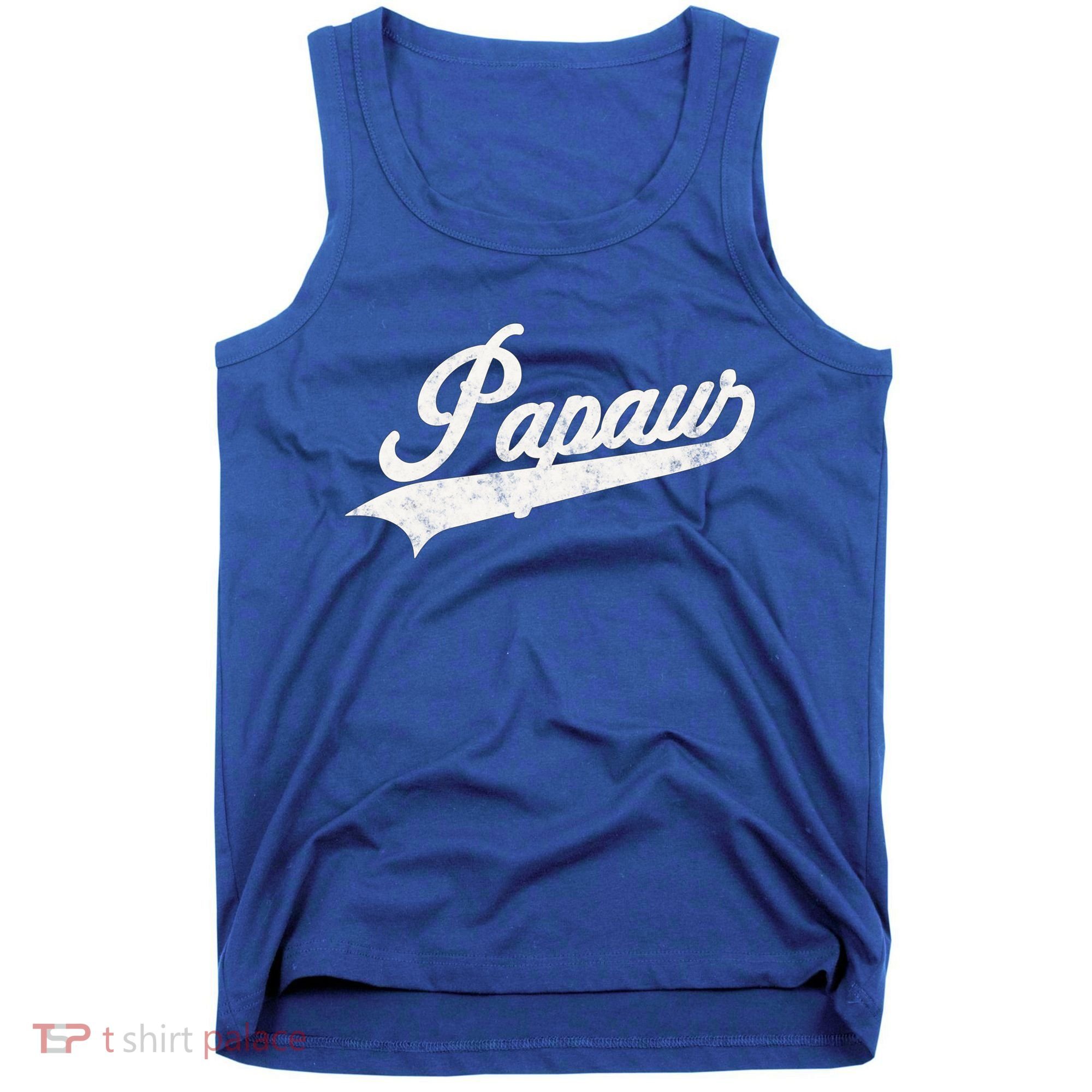 Papaw Retro Style Funny Father’S Day Gift For Dad Grandpa Gift Tank Top