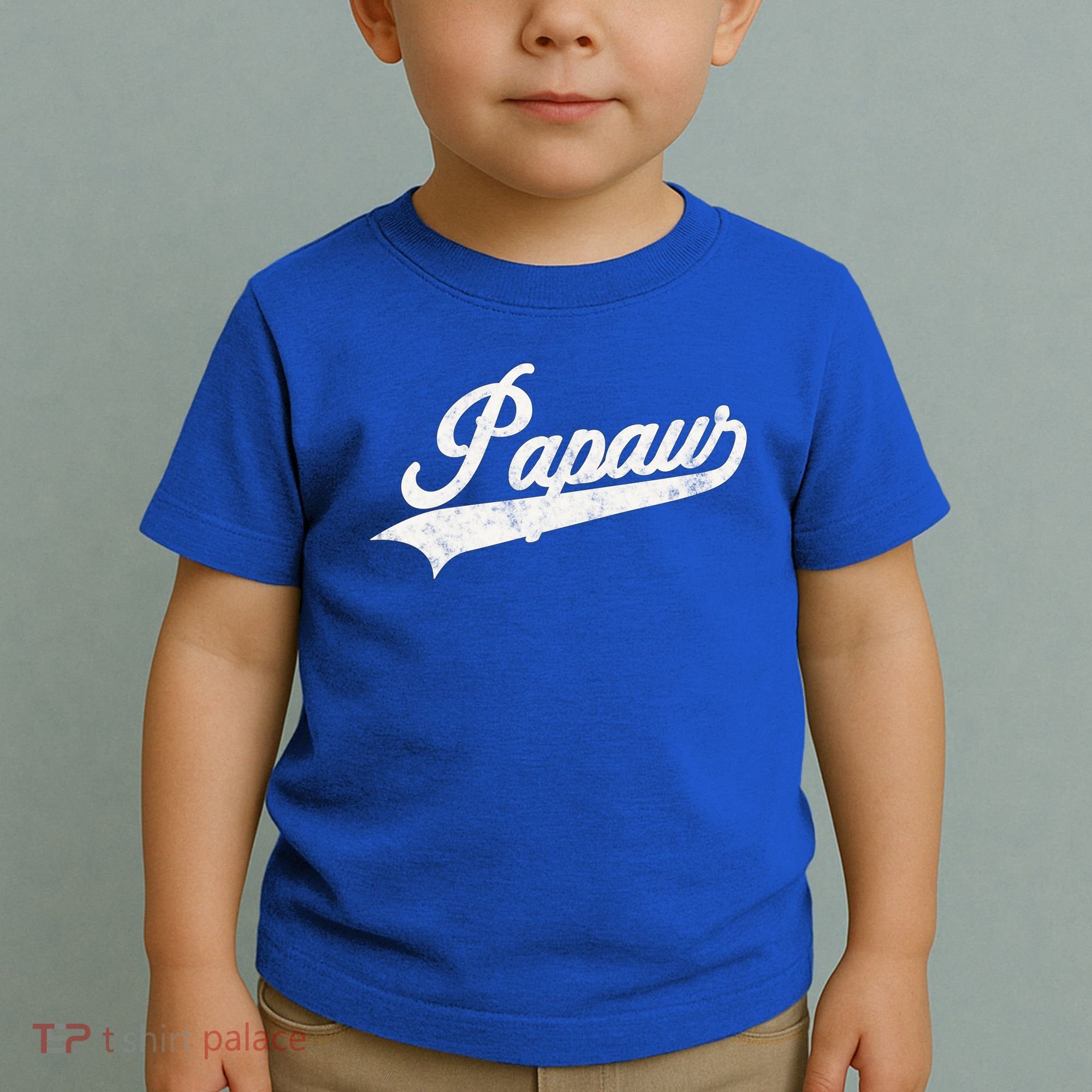 Papaw Retro Style Funny Father’S Day Gift For Dad Grandpa Gift Toddler T-Shirt
