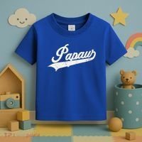 Papaw Retro Style Funny Father’S Day Gift For Dad Grandpa Gift Toddler T-Shirt thumb 3