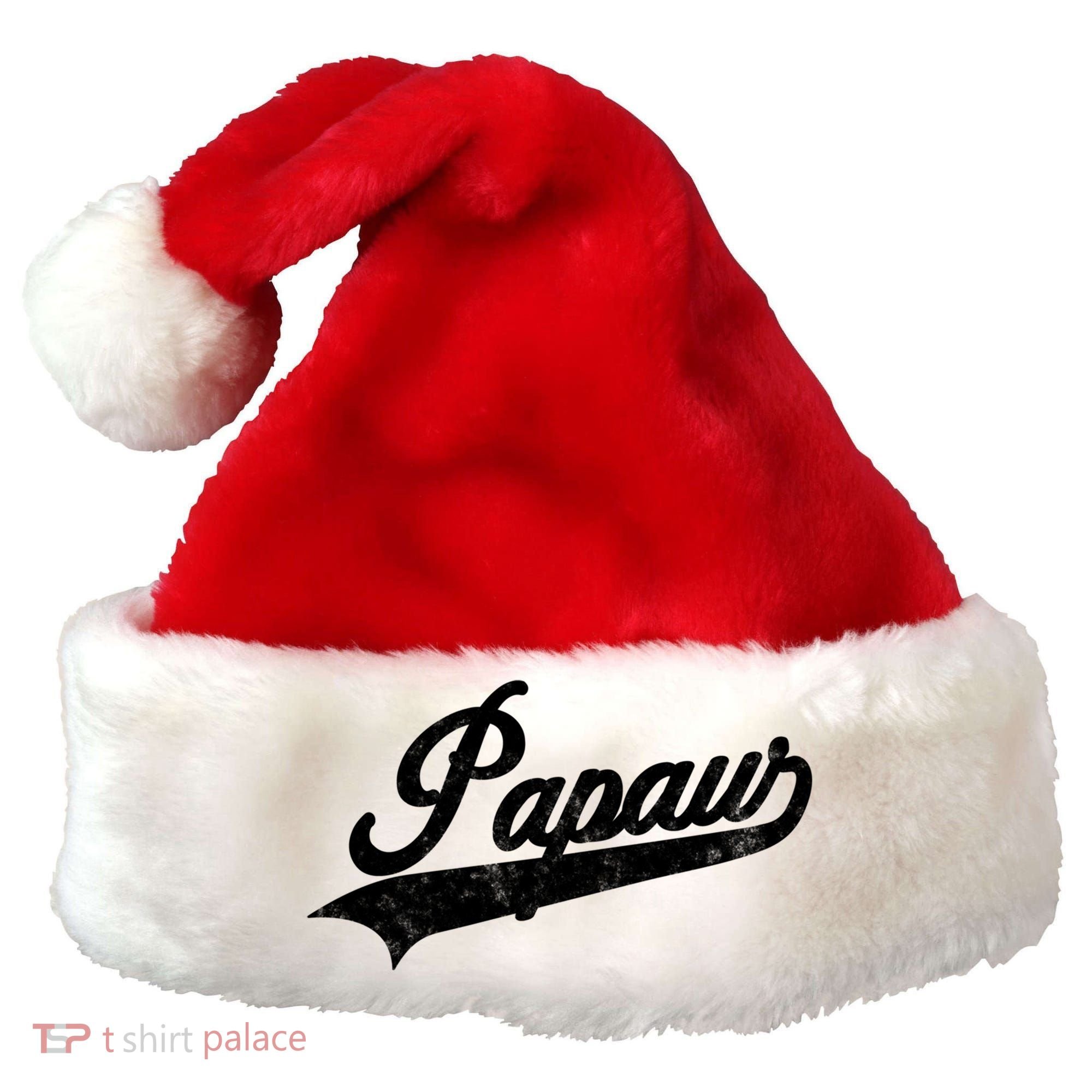 Papaw Retro Style Funny Father’S Day Gift For Dad Grandpa Gift Santa Hat