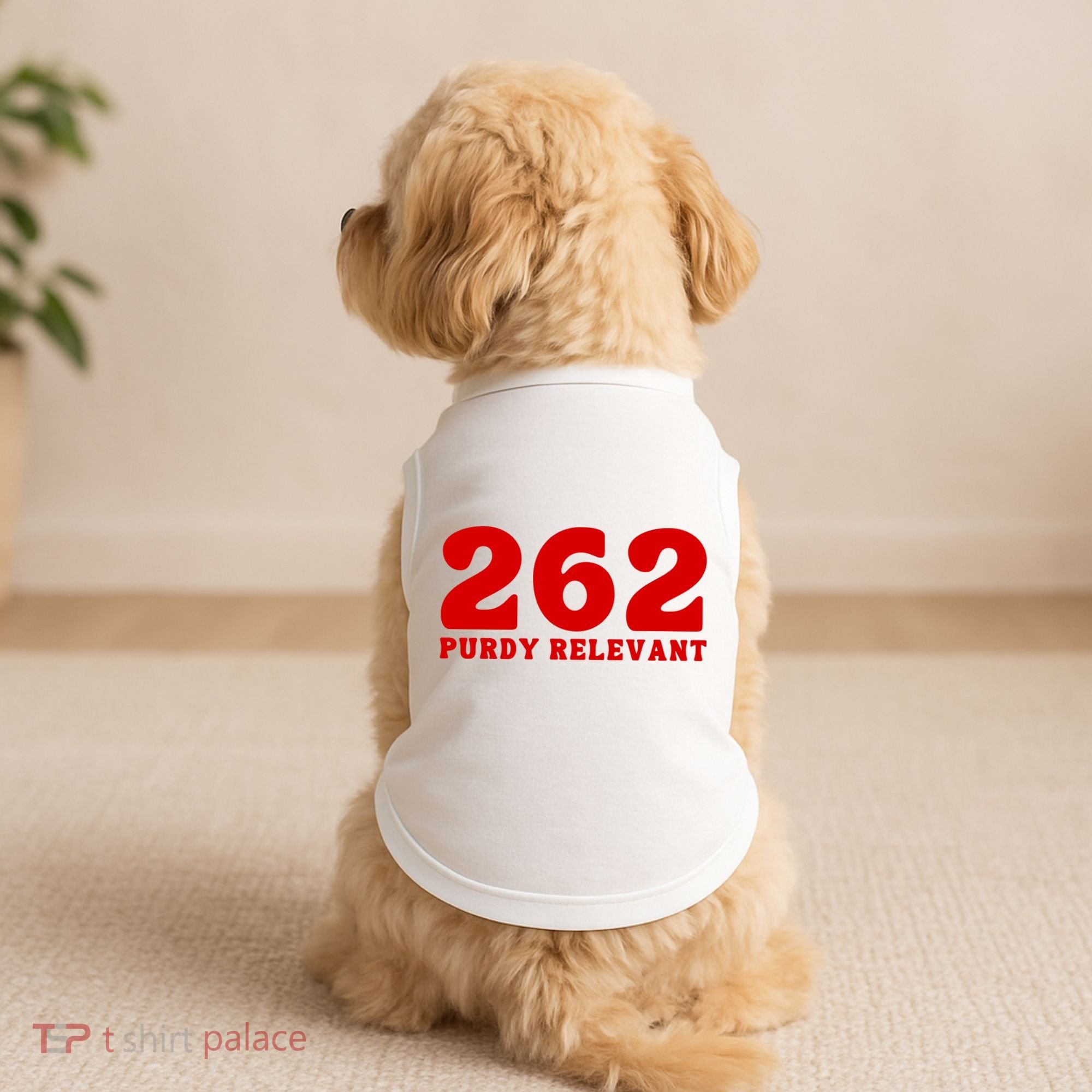 Purdy Relevant San Francisco Football Playoffs Doggie Tank