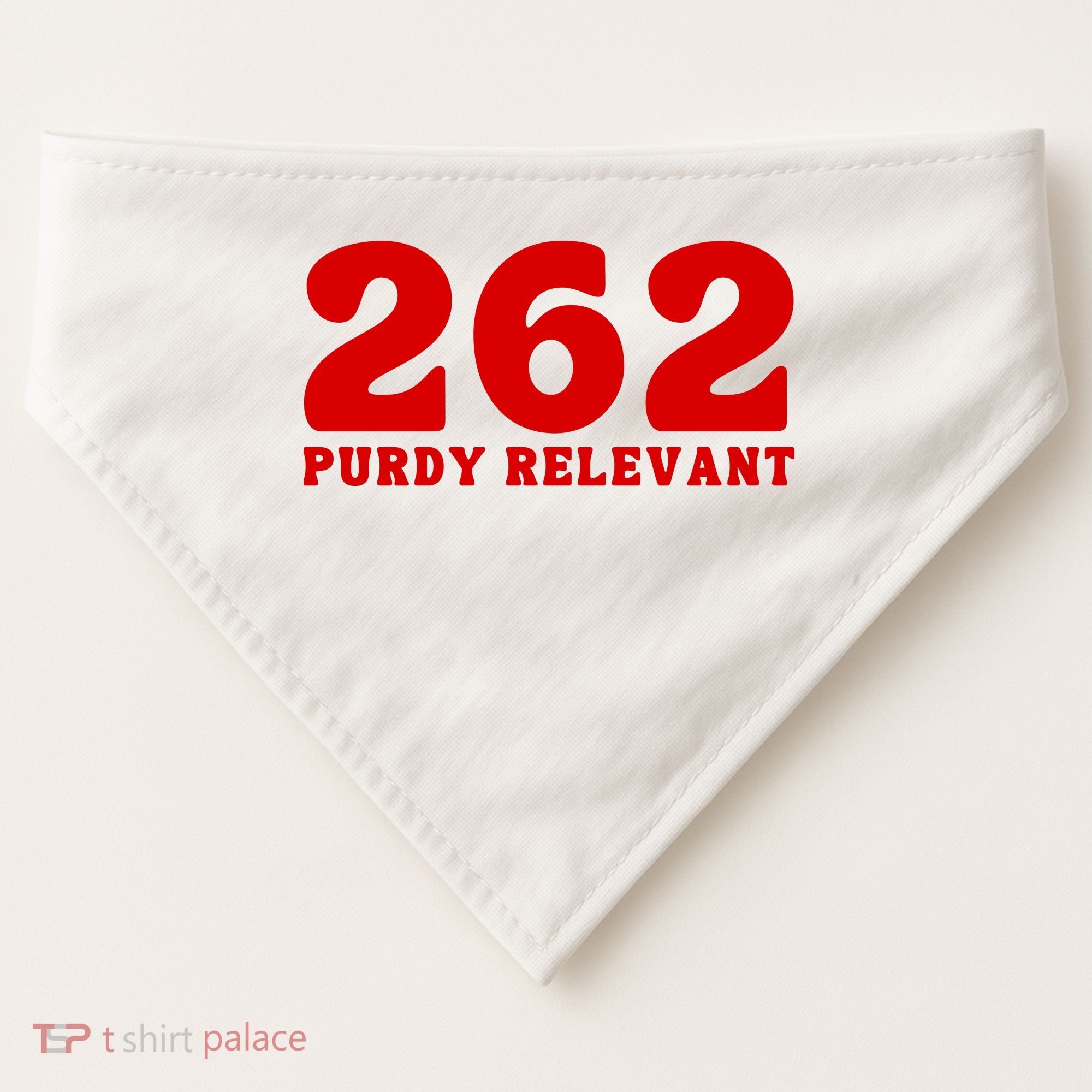 Purdy Relevant San Francisco Football Playoffs USA-Made Doggie Bandana