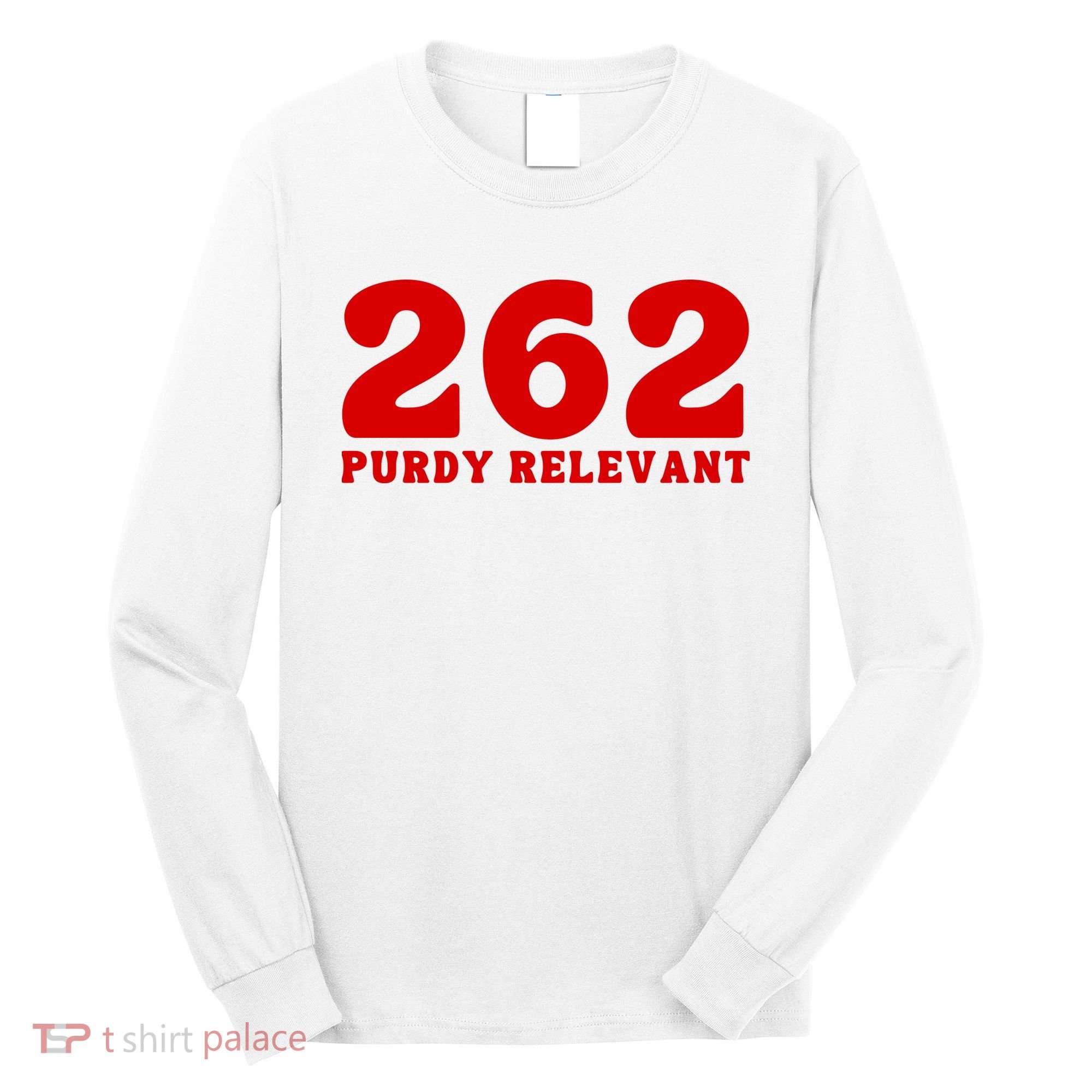 Purdy Relevant San Francisco Football Playoffs Long Sleeve Shirt