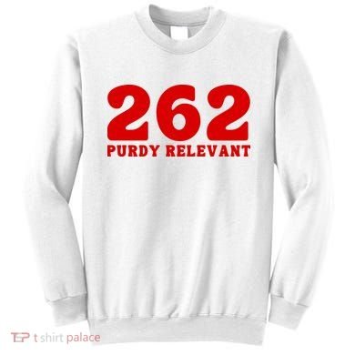 Purdy Relevant San Francisco Football Playoffs Sweatshirt
