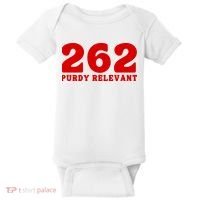 Purdy Relevant San Francisco Football Playoffs Baby Bodysuit thumb 0