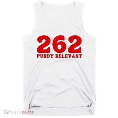 Purdy Relevant San Francisco Football Playoffs Tank Top
