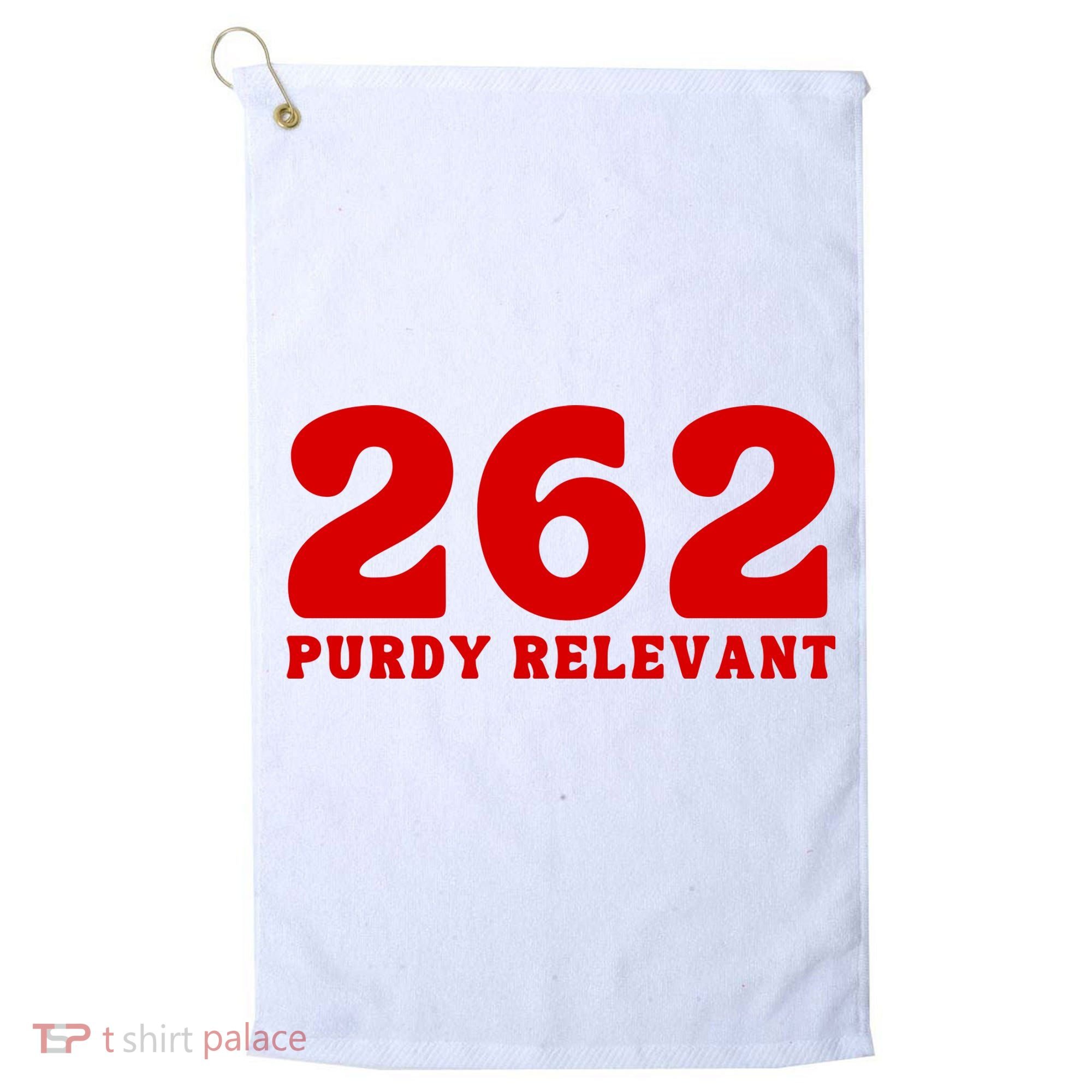 Purdy Relevant San Francisco Football Playoffs Golf Towel