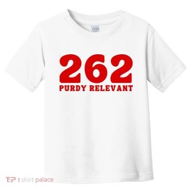 Purdy Relevant San Francisco Football Playoffs Toddler T-Shirt