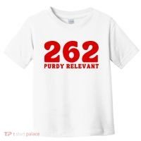 Purdy Relevant San Francisco Football Playoffs Toddler T-Shirt thumb 0