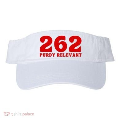 Purdy Relevant San Francisco Football Playoffs Visor