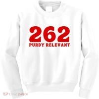 Purdy Relevant San Francisco Football Playoffs Kids Sweatshirt thumb 0