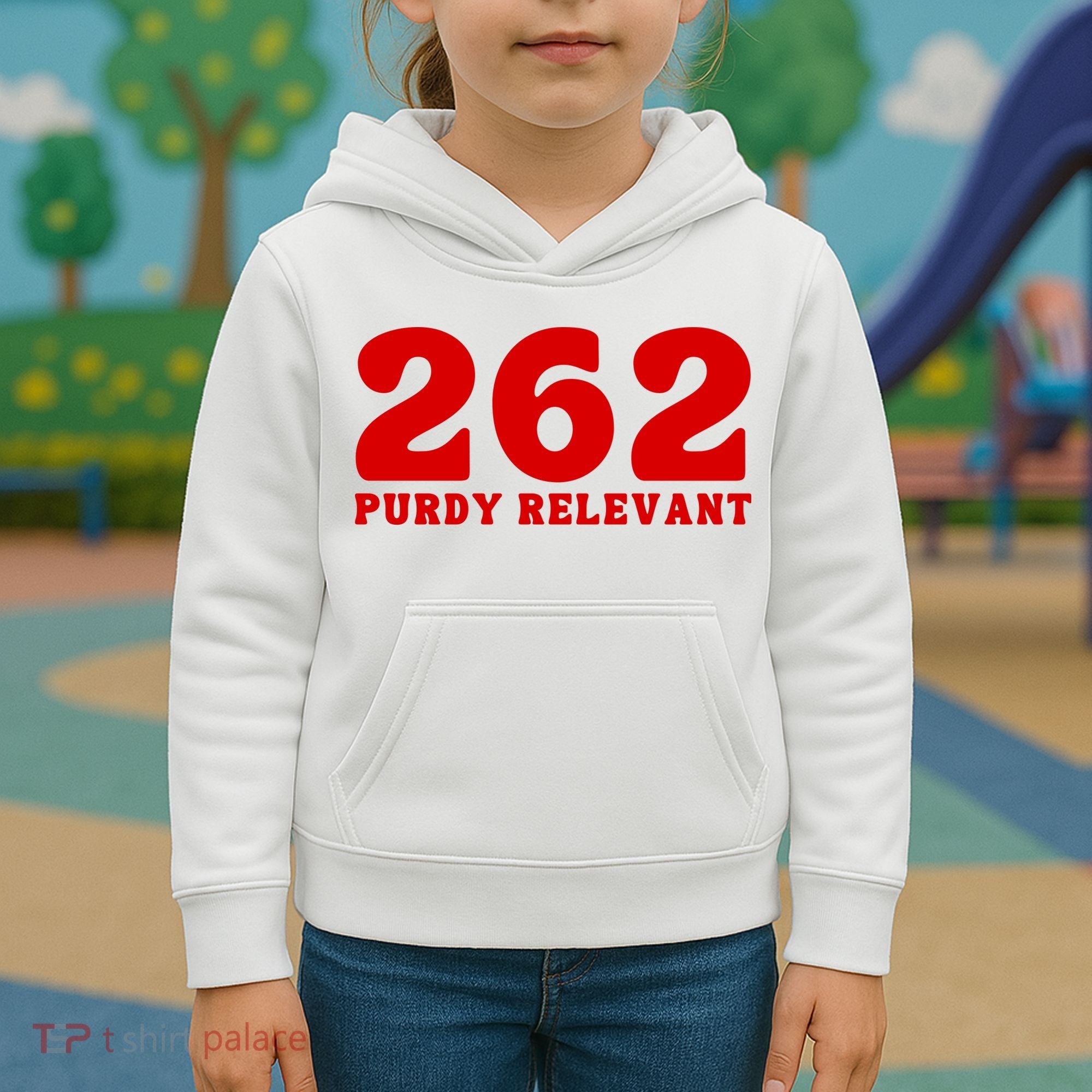 Purdy Relevant San Francisco Football Playoffs Kids Hoodie