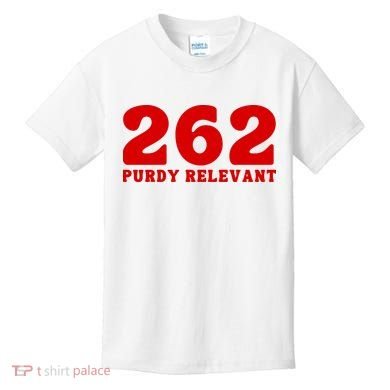 Purdy Relevant San Francisco Football Playoffs Kids T-Shirt