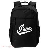 Papa Retro Style Father’s Day Gift For Funny Papa Grandpa Backpack thumb 0