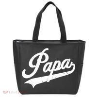 Papa Retro Style Father’s Day Gift For Funny Papa Grandpa Tote Bag thumb 0
