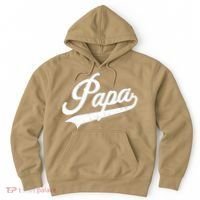 Papa Retro Style Father’s Day Gift For Funny Papa Grandpa Hoodie thumb 0