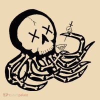 Punk Rock Skeleton Octopus Tote Bag thumb 4