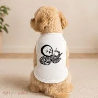 Punk Rock Skeleton Octopus Doggie Tank thumb 2