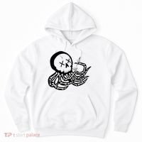 Punk Rock Skeleton Octopus Hoodie thumb 0