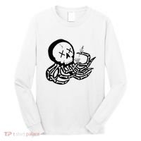 Punk Rock Skeleton Octopus Long Sleeve Shirt thumb 0