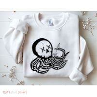 Punk Rock Skeleton Octopus Sweatshirt thumb 2