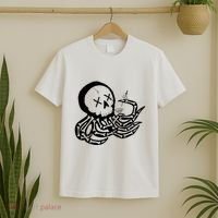 Punk Rock Skeleton Octopus T-Shirt thumb 2
