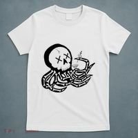 Punk Rock Skeleton Octopus T-Shirt thumb 5