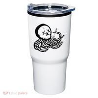 Punk Rock Skeleton Octopus Tumbler thumb 0
