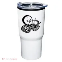 Punk Rock Skeleton Octopus Tumbler thumb 0